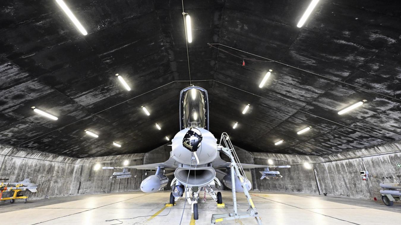 <p>Belgische F-16 sind in Island im Einsatz.</p>