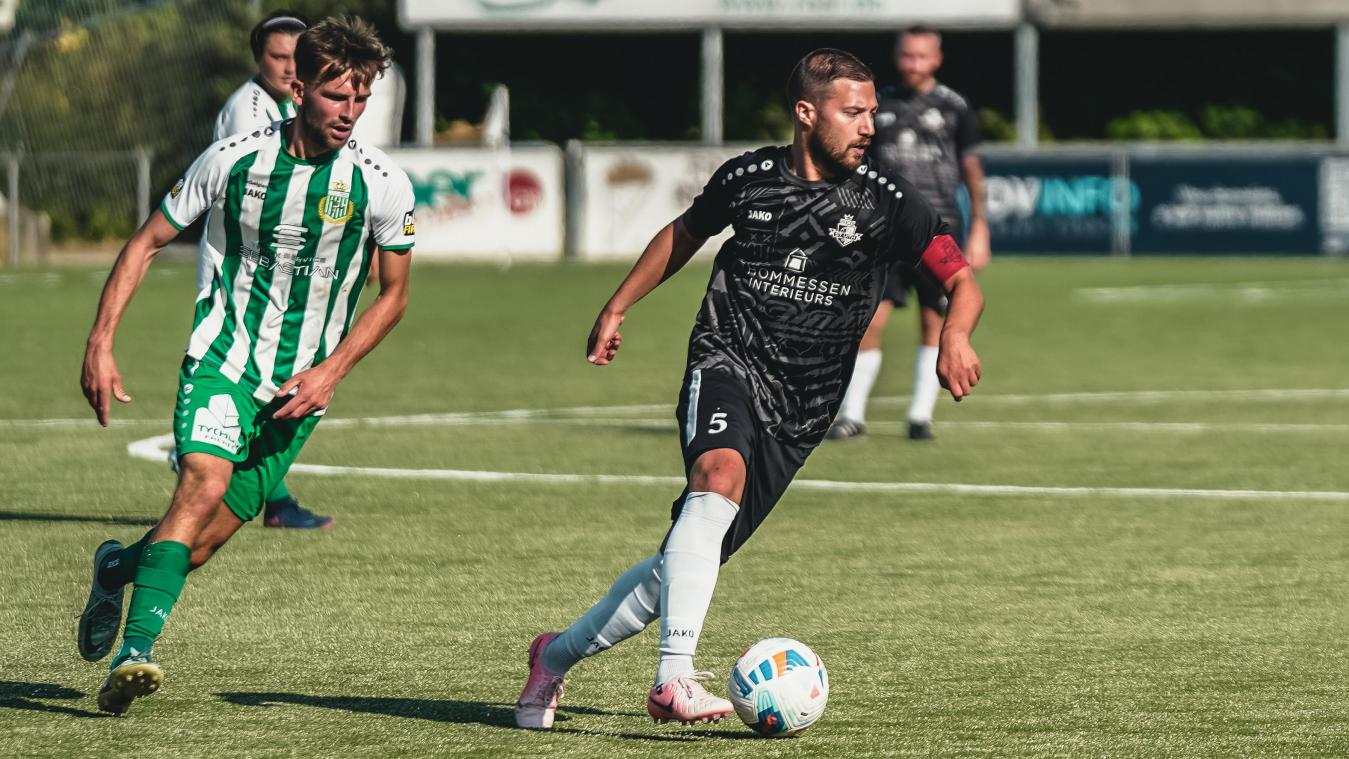 <p>Die St.Vither um Kapitän Markus Klauser bleiben zur Winterpause an Weywertz dran.</p>