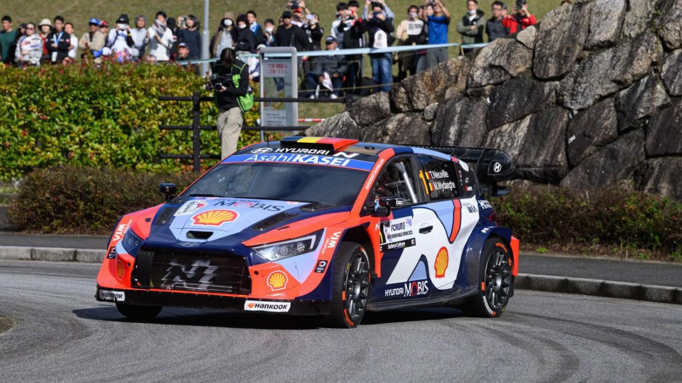 <p>Noch-Weltmeister Thierry Neuville erlebte in Japan ein rabenschwarzes Wochenende.</p>