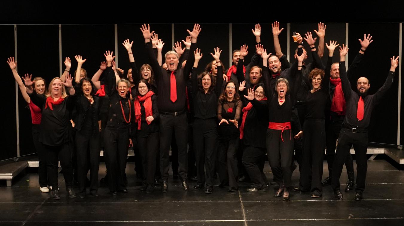 <p>Großer Jubel bei Carmina Viva: Der Chor erreichte ein eindrucksvolles Resultat (98,1 Prozent).</p>