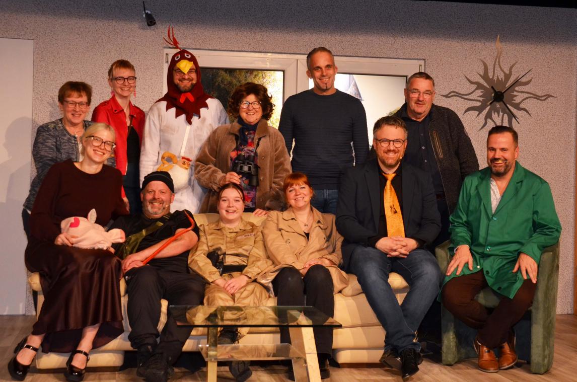 <p>Die Theatergruppe Bütgenbach präsentiert „Mission Million“.</p>