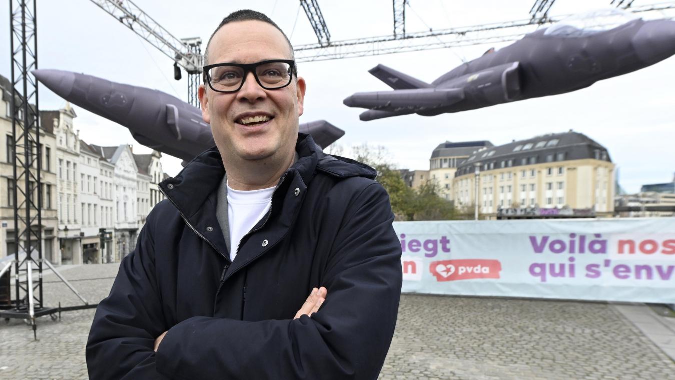 <p>PTB-Chef Raoul Hedebouw: Geld bei den Reichen holen, nicht bei den Pensionierten</p>