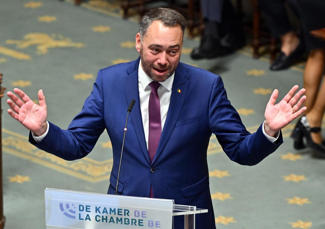 <p>Außenminister Maxime Prévot setzt auf „fliegende Diplomaten“, die flexibel Standorte unterstützen sollen.</p>