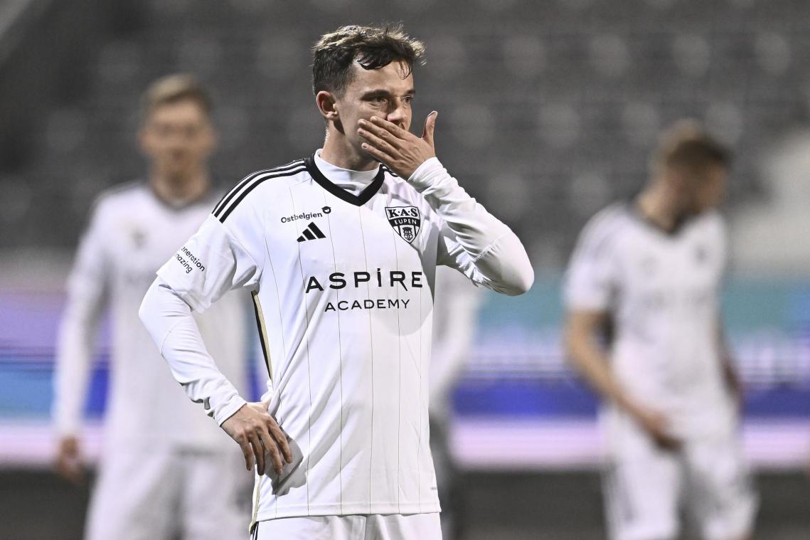 <p>Gaetan Hendrickx kam zum ersten Mal seit Mitte März für Eupen zum Einsatz.</p>