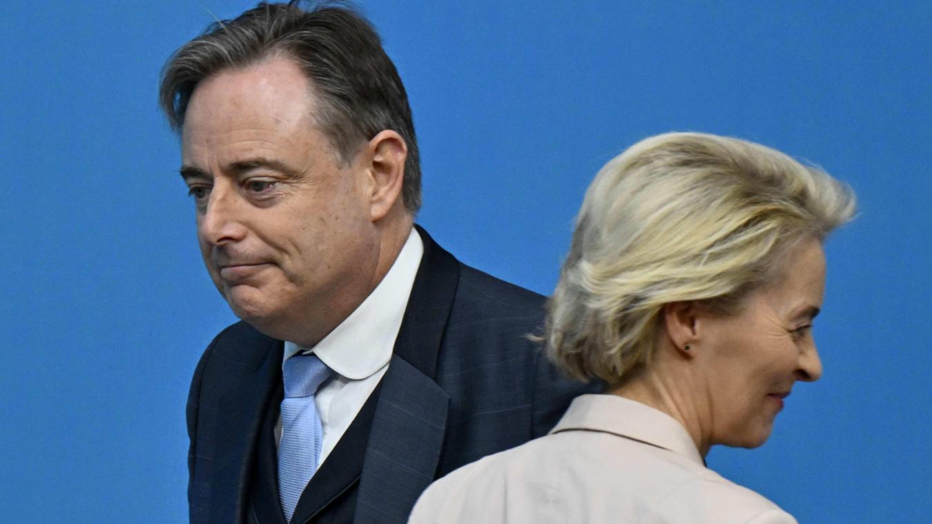 <p>EU-Kommissionspräsidentin von der Leyen erhöht den Druck auf Premier De Wever</p>