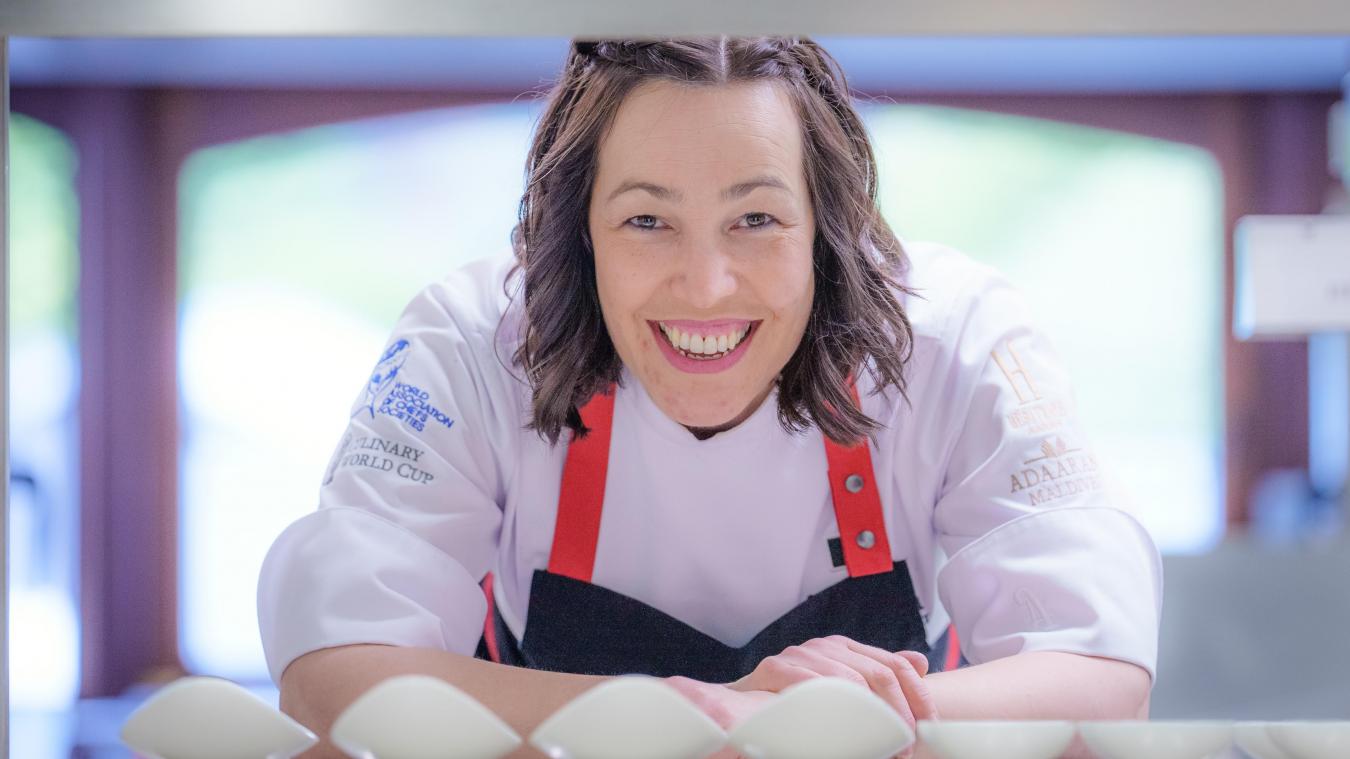 <p>Francine Wickler führt das Gasthaus in fünfter Generation und hat es zu einem Restaurant mit Premium-Küche weiterentwickelt.</p>