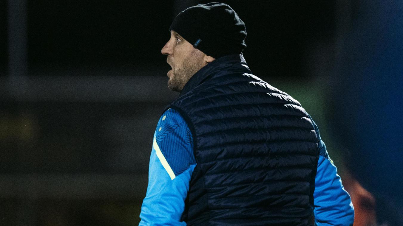 <p>Kelmis-Trainer Jordan Remacle</p>