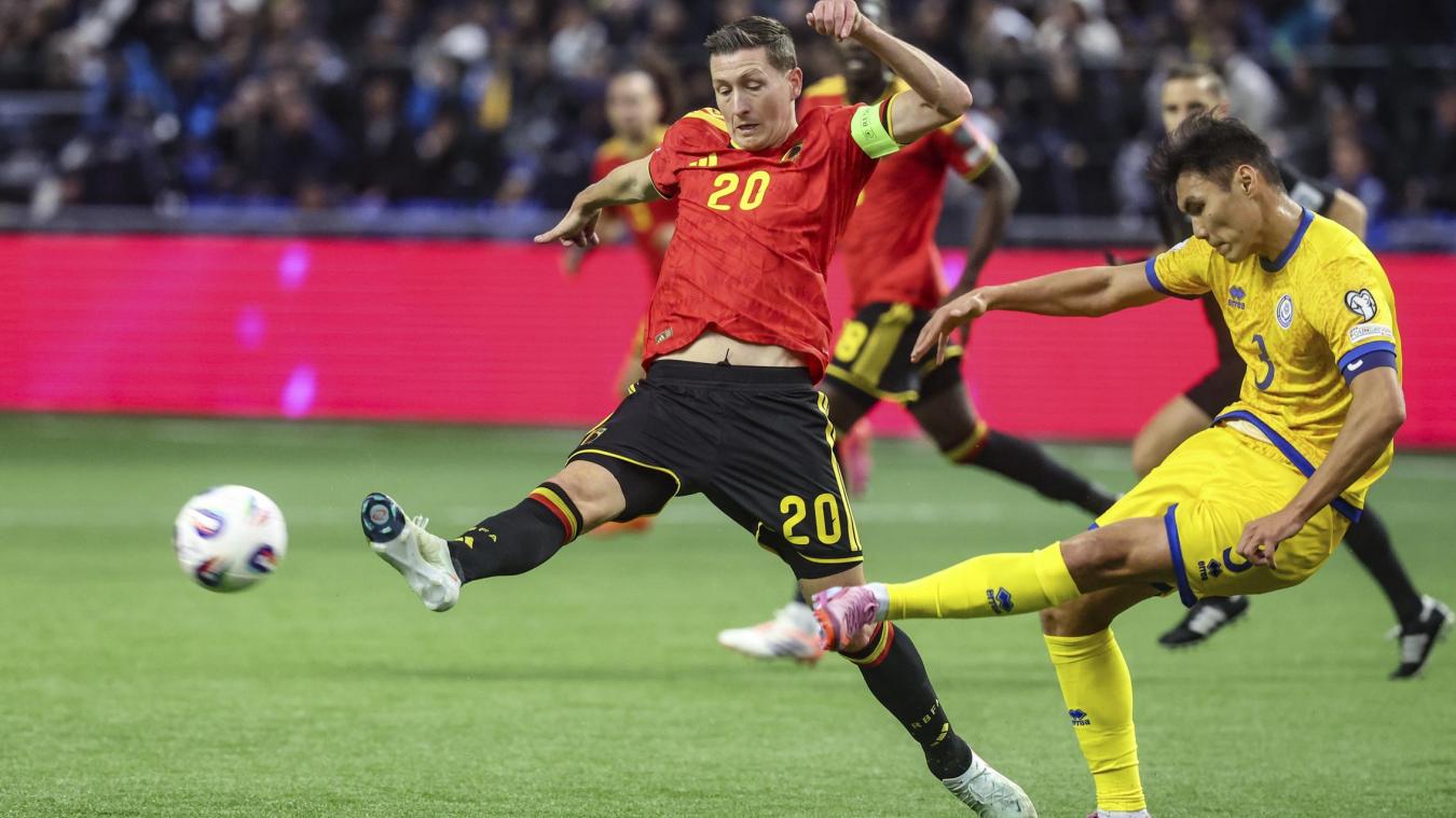 <p>Belgien spielte am Samstag nur 1:1 gegen Kasachstan.</p>