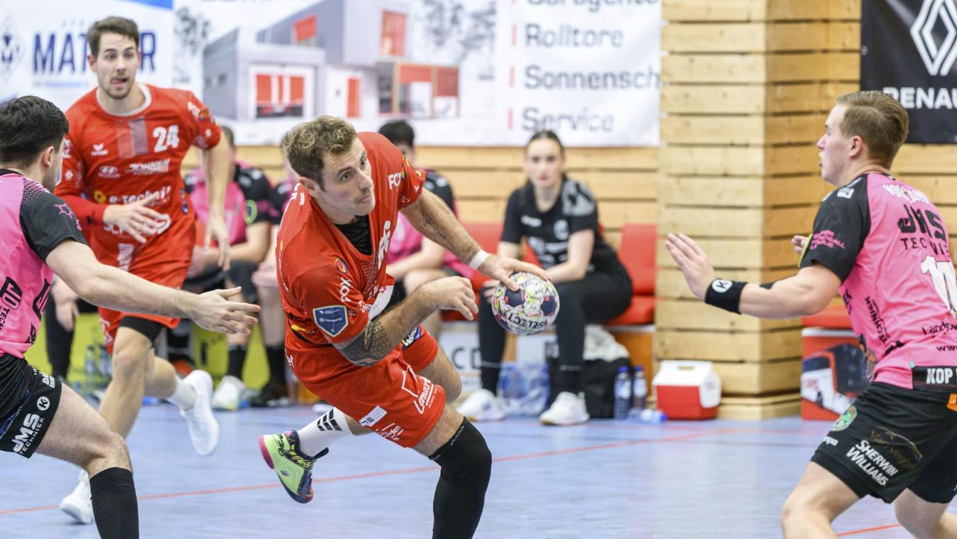 <p>Zu Fall gebracht: Die Eupener Handballer kassierten in eigener Halle die vierte Niederlage in Folge.</p>