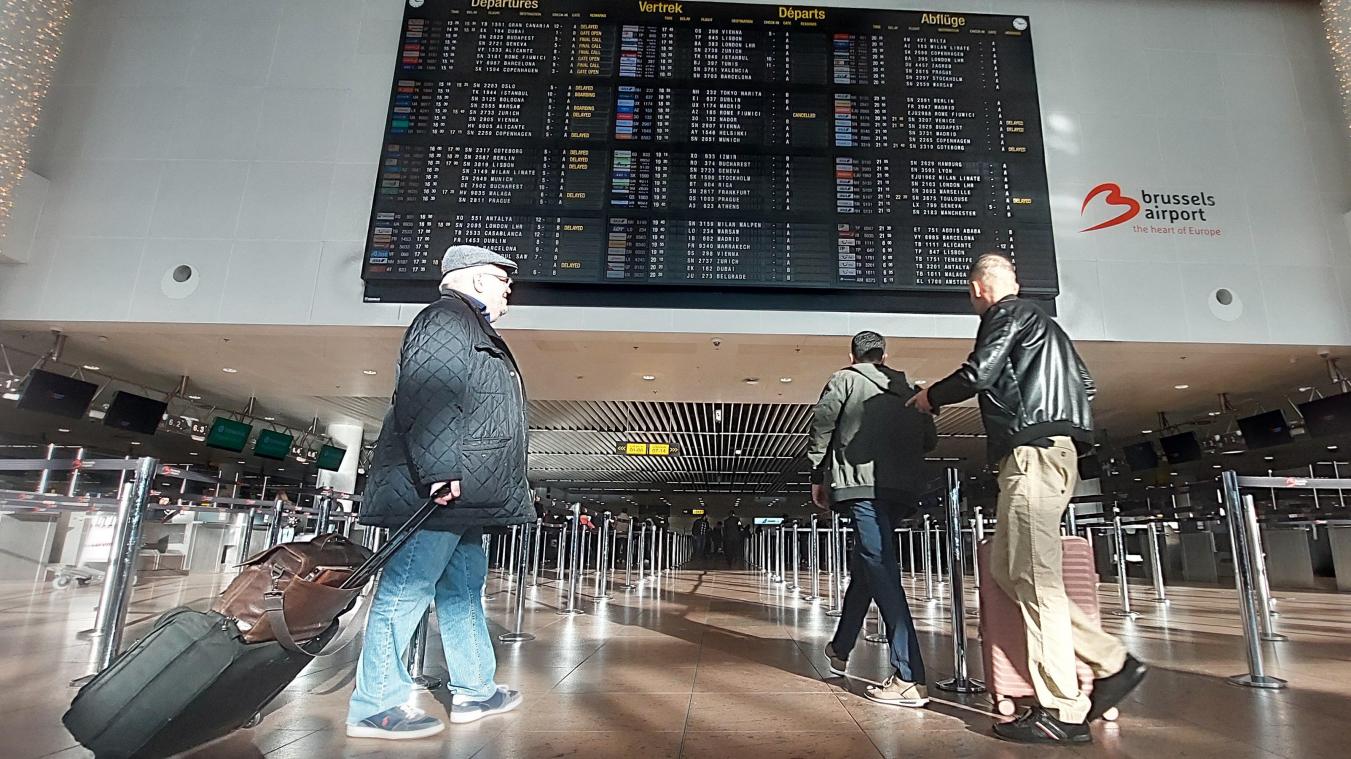 <p>Ein Blick in den Brussels Airport</p>
