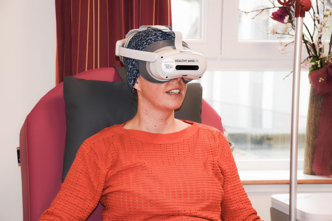 <p>In der Klinik St. Josef werden neue VR-Brillen eingesetzt.</p>