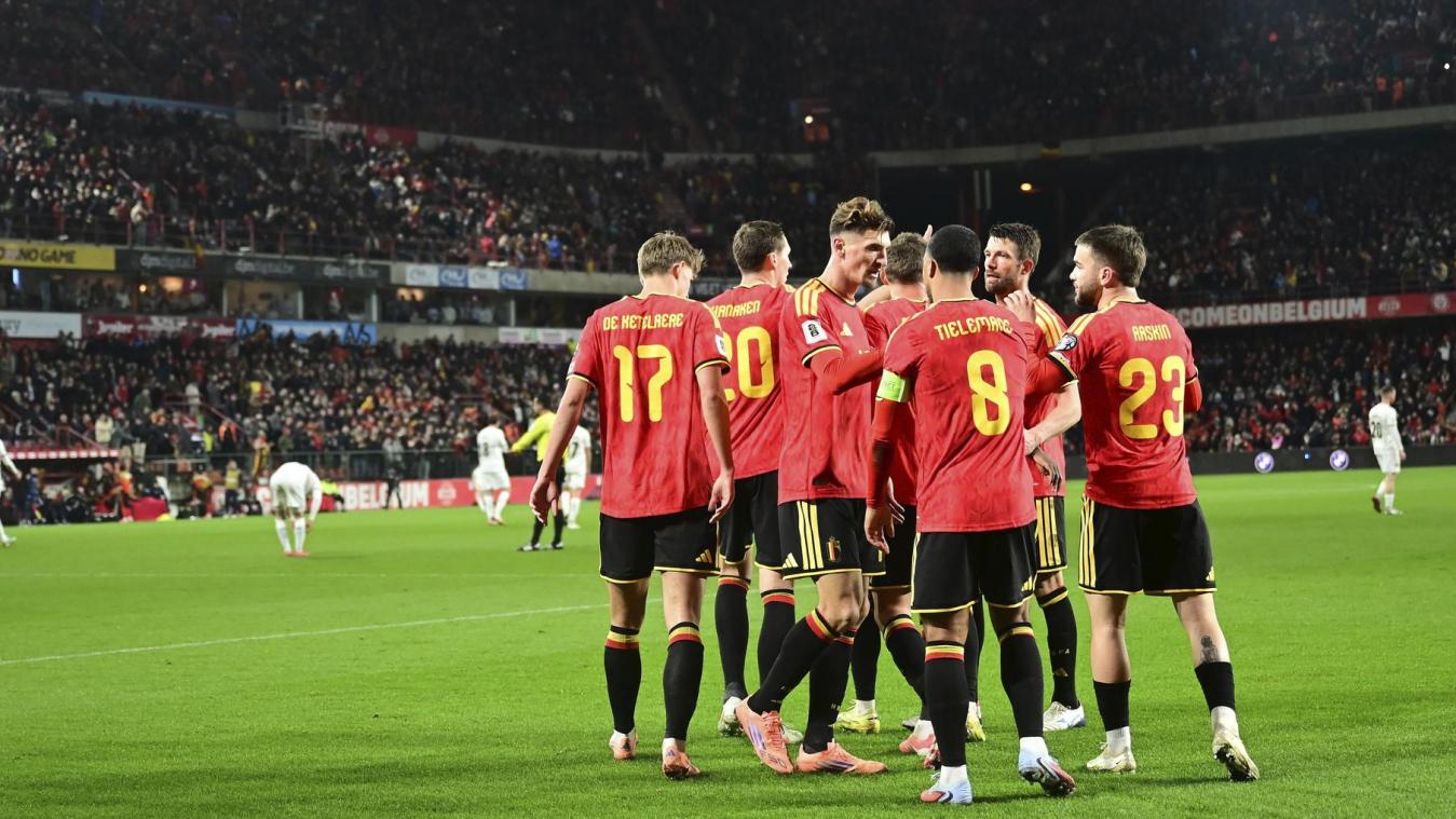 <p>Die Roten Teufel lösten das Ticket für die WM am Dienstagabend mit einem 7:0-Sieg gegen Liechtenstein.</p>