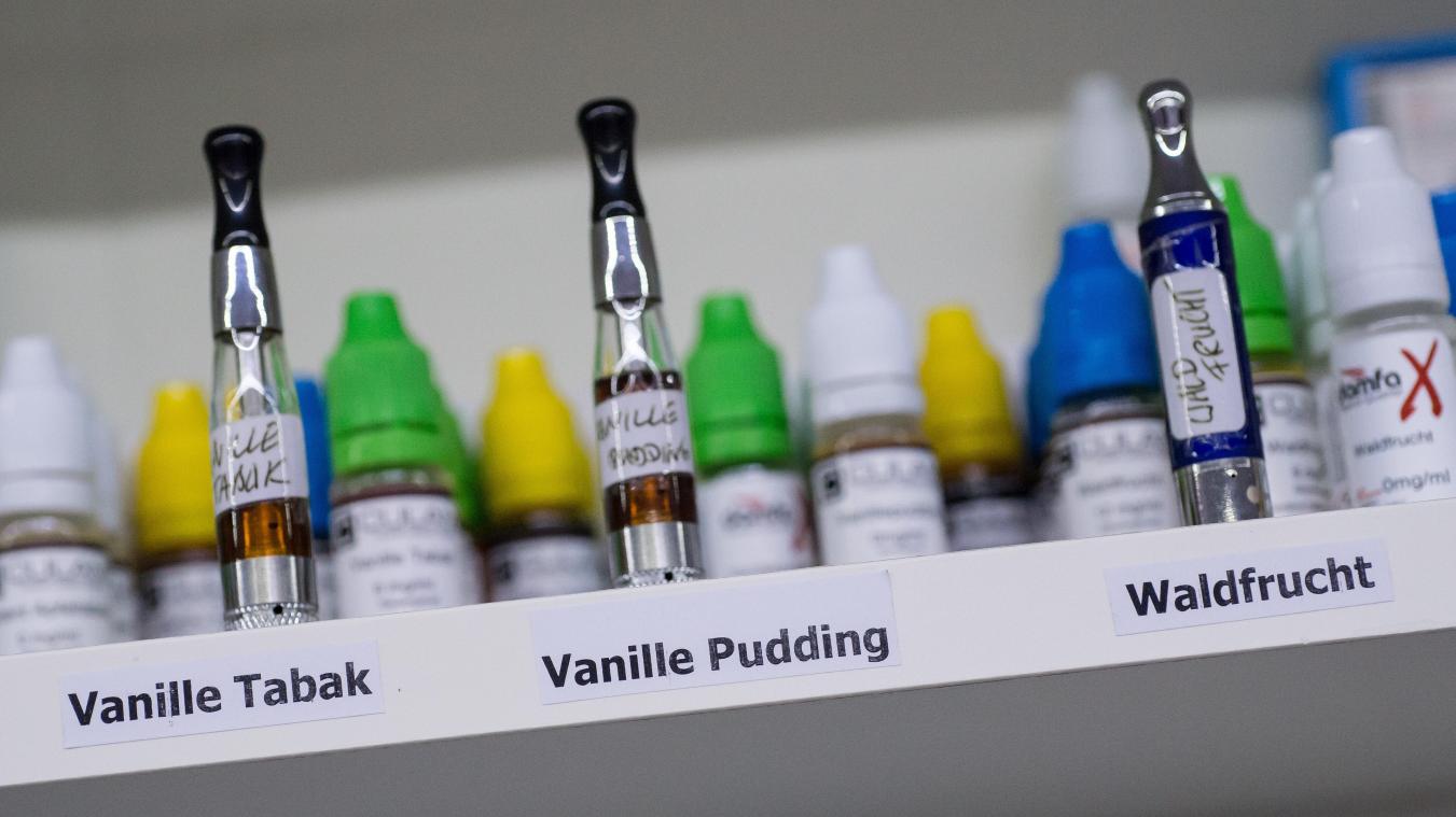 <p>Liquids für E-Zigaretten in verschiedenen Geschmacksrichtungen</p>