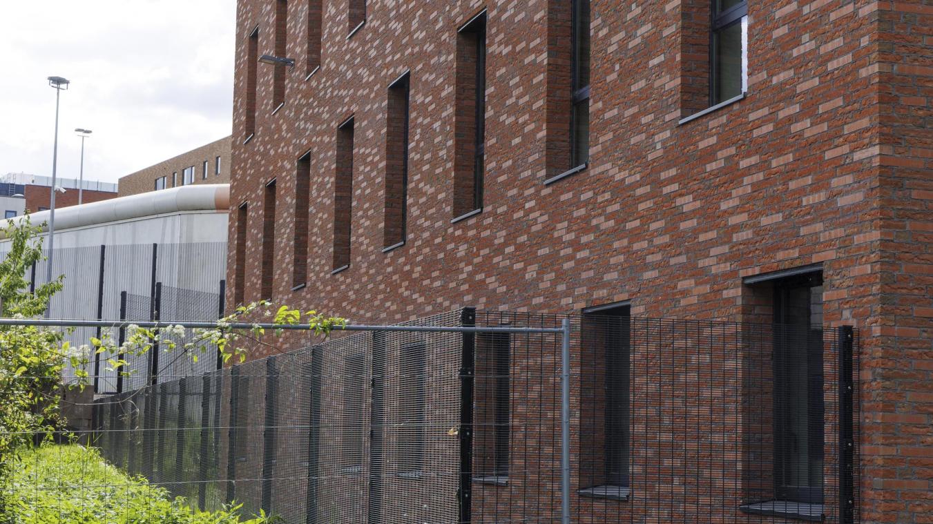 <p>Das Gefängnis von Haren in Brüssel</p>