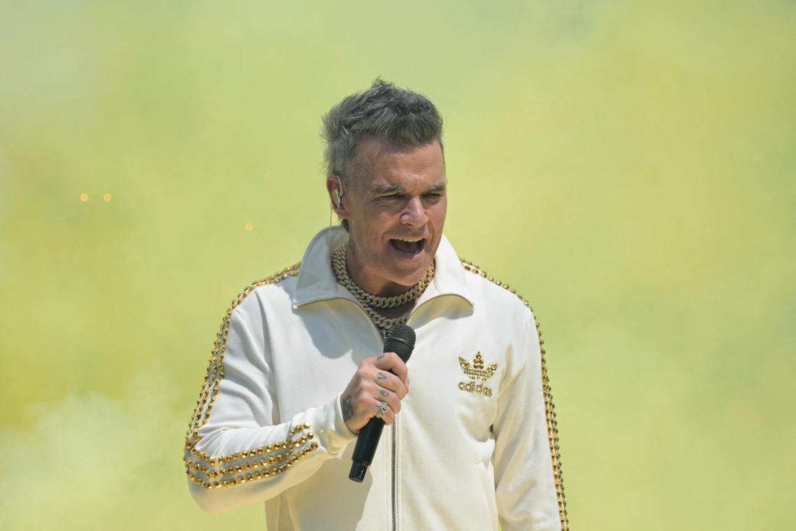 <p>Robbie Williams kommt nach Antwerpen.</p>