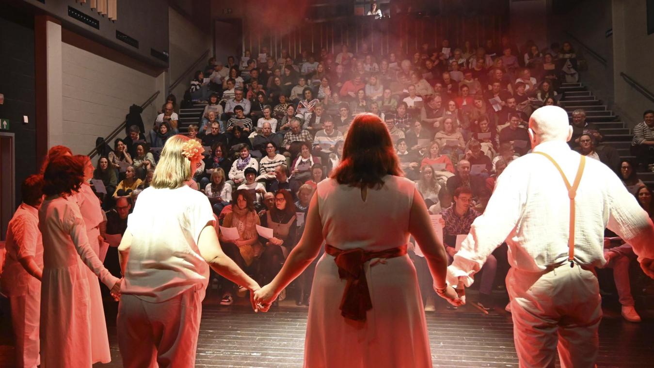 <p>Der Kleine Saal des Triangels war bei beiden Auftritten brechend voll.</p>