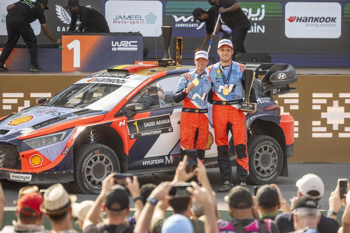 <p>Thierry Neuville gibt WM-Titel mit Sieg ab: „Schön, die Saison so zu beenden“</p>