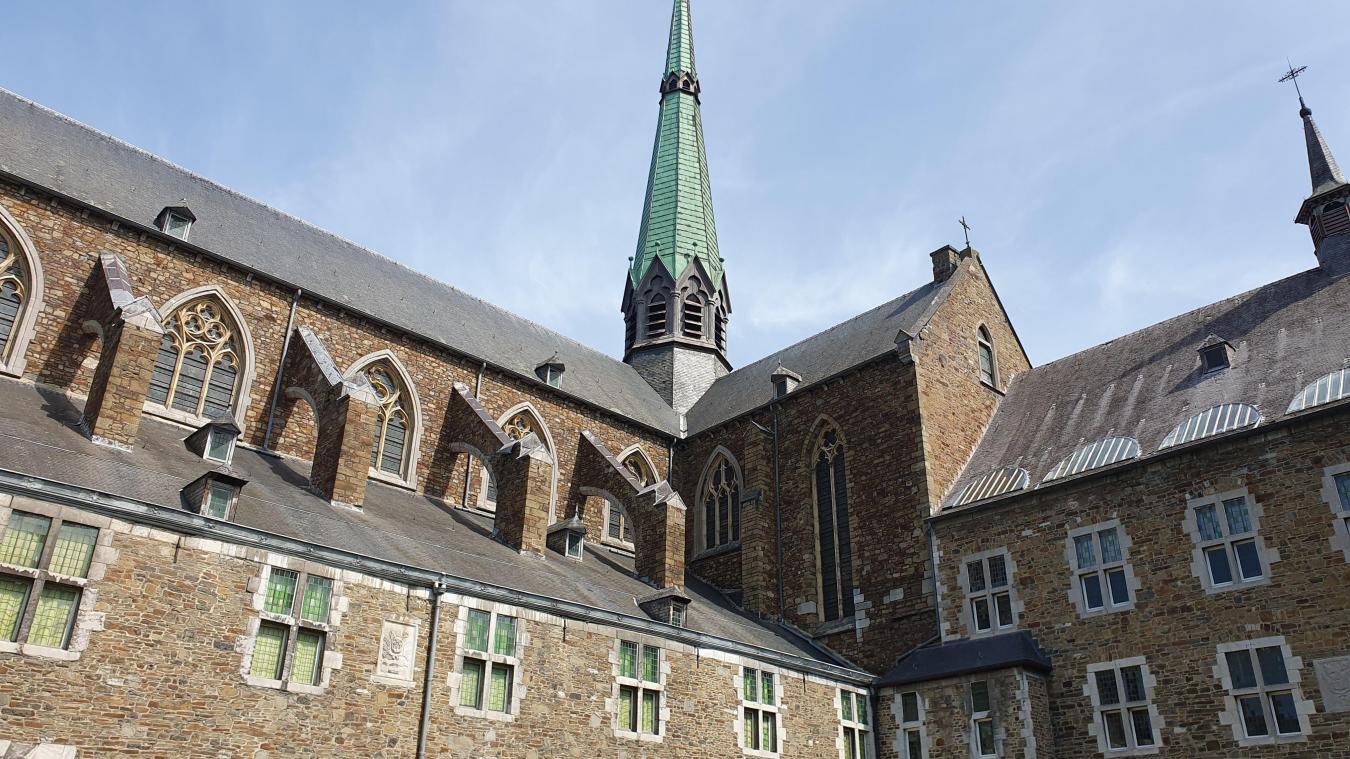 <p>Ein Blick auf die Abtei Val-Dieu</p>