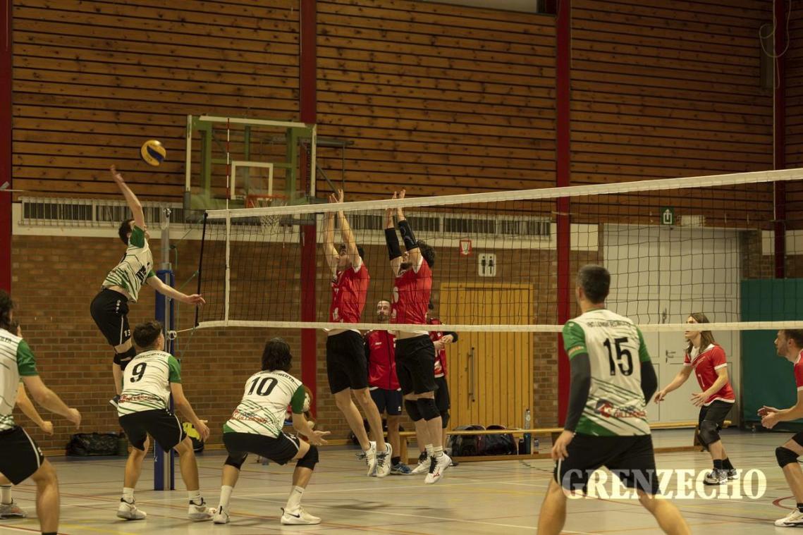 <p>Volleyballderby St.Vith-Lommersweiler</p>
