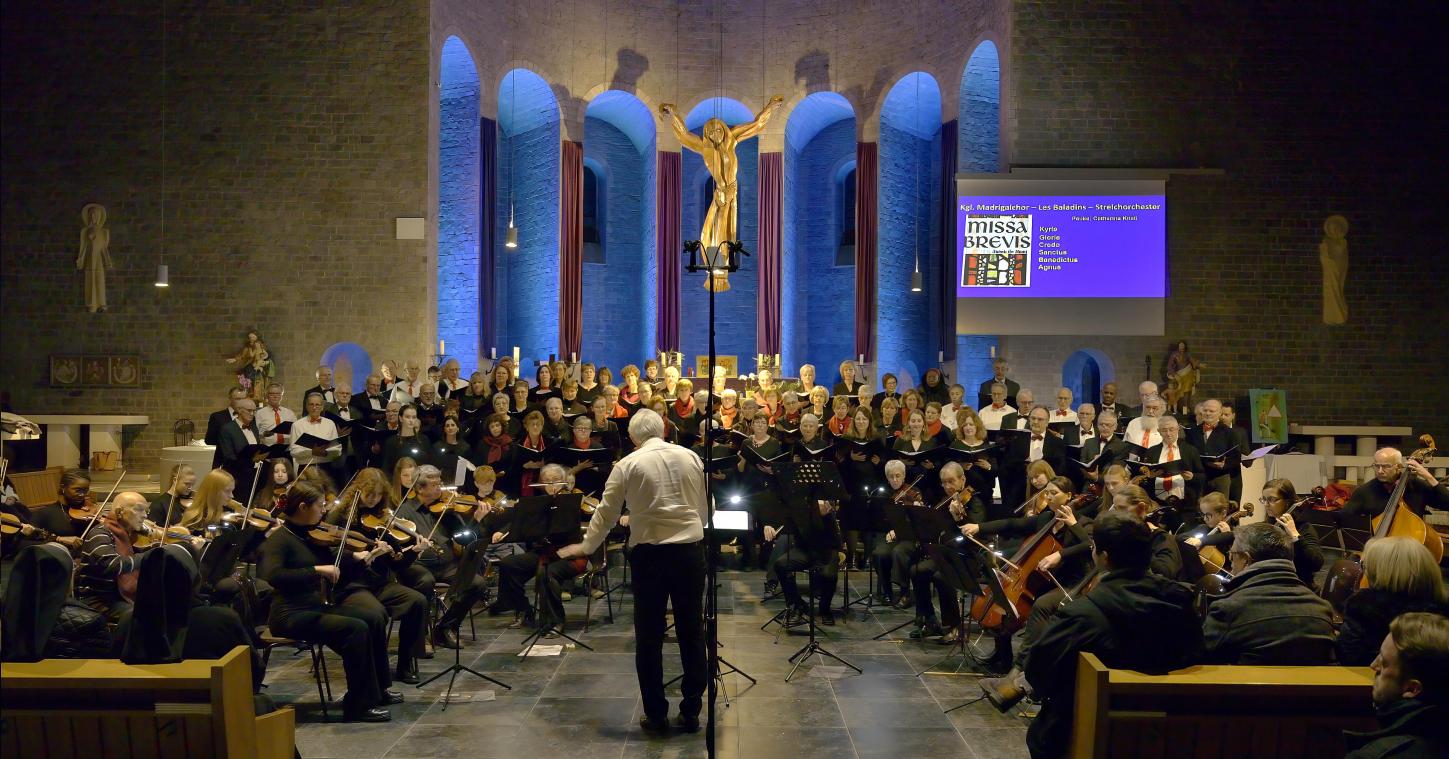 <p>Das zweite Konzert fand am Sonntag in der Pfarrkirche St.Vith statt.</p>