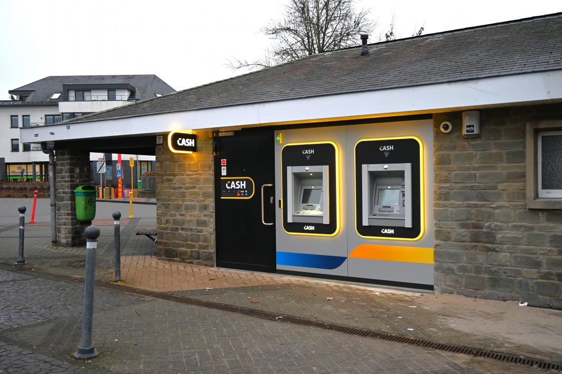 <p>Geld statt Toilette: Neue Bankautomaten in St.Vith sind betriebsbereit.</p>