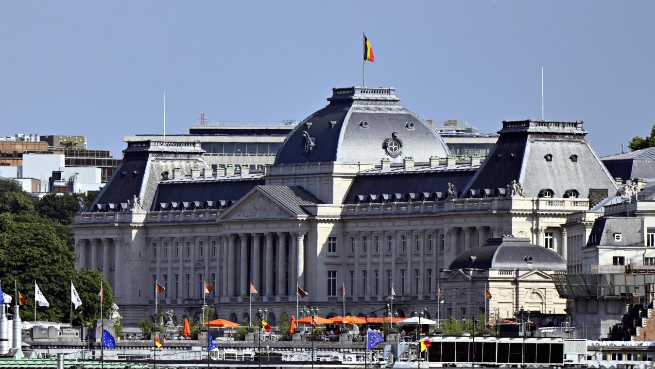 <p>Der Königspalast in Brüssel</p>