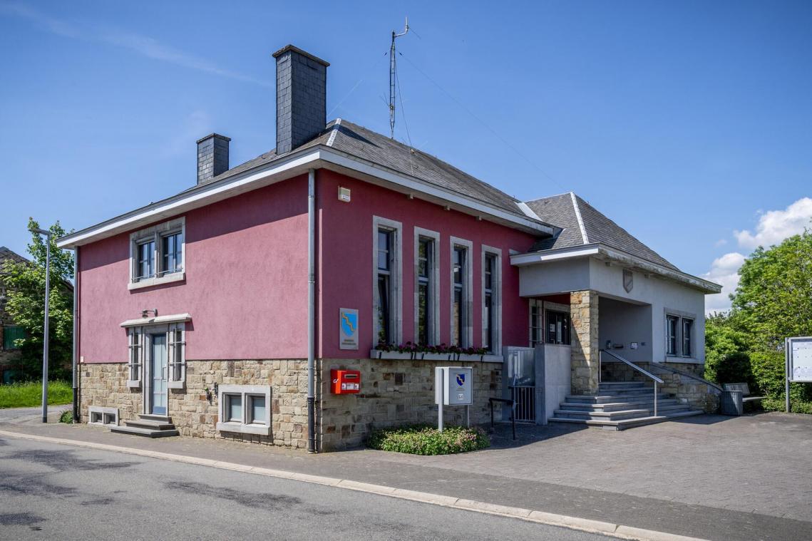 <p>Das Gemeindehaus in Thommen</p>