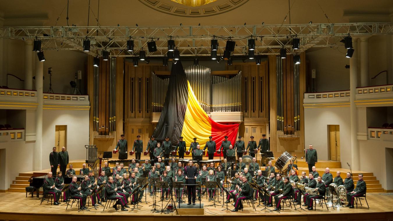 <p>Die Musique Royale des Guides präsentieren seit knapp 200 Jahren belgische Blasmusik auf den Bühnen Europas.</p>