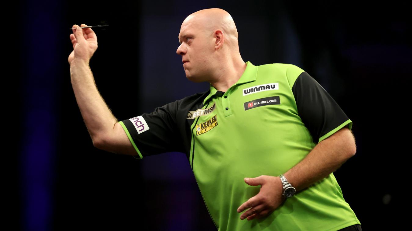 <p>2014, 2017 und 2019 krönte sich der Niederländer Michael van Gerwen in London zum Weltmeister.</p>