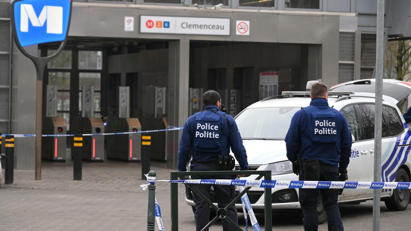 <p>Rund um die Brüsseler Metrostation Clemenceau sind 2025 mehrfach Schüsse gefallen.</p>