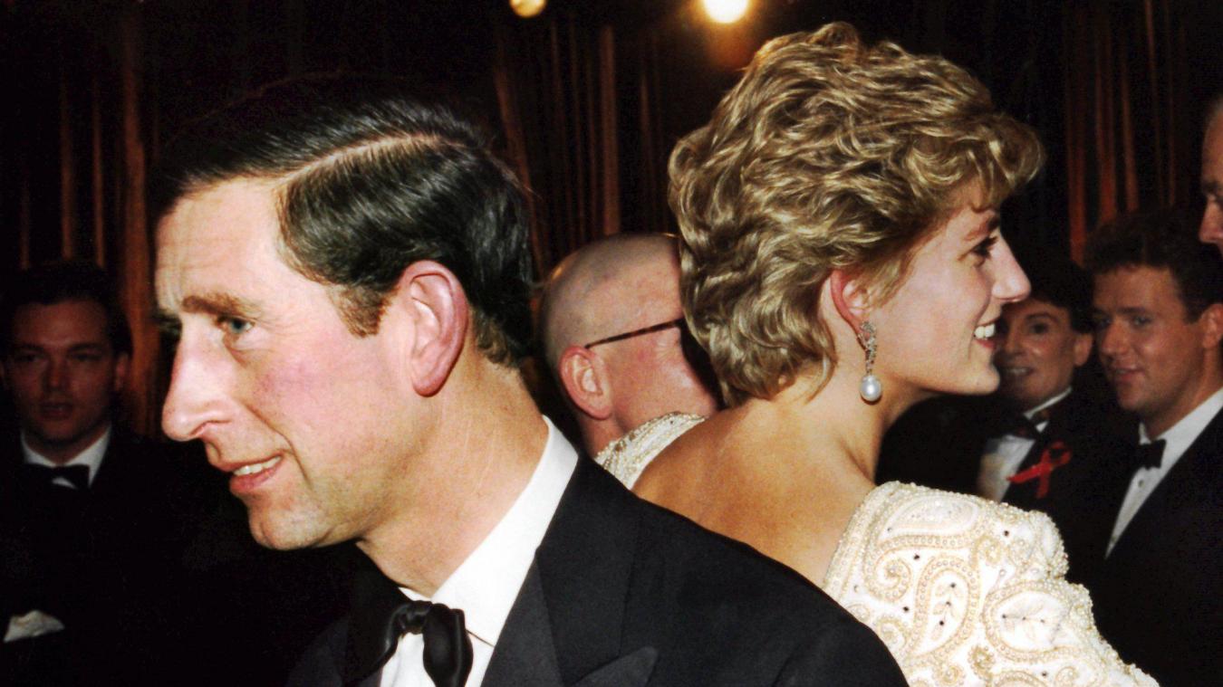 <p>Der damalige Prinz Charles und Diana</p>
