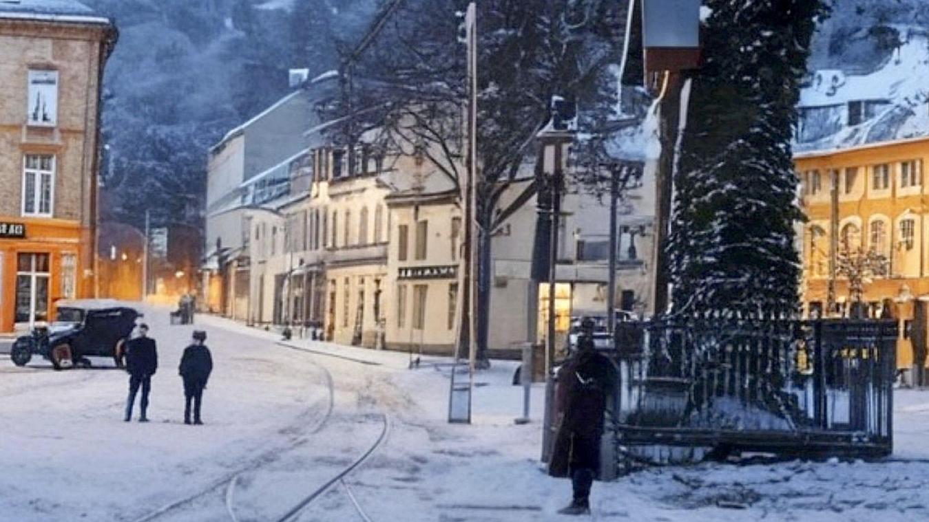 <p>Eine Winteraufnahme von der Unterstädter Haas: In der kalten Jahreszeit ging es in Eupen in der Vergangenheit nicht immer beschaulich und friedlich zu.</p>