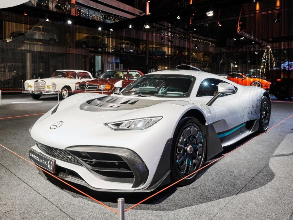 <p>Mercedes-Sonderausstellung in Brüssel</p>