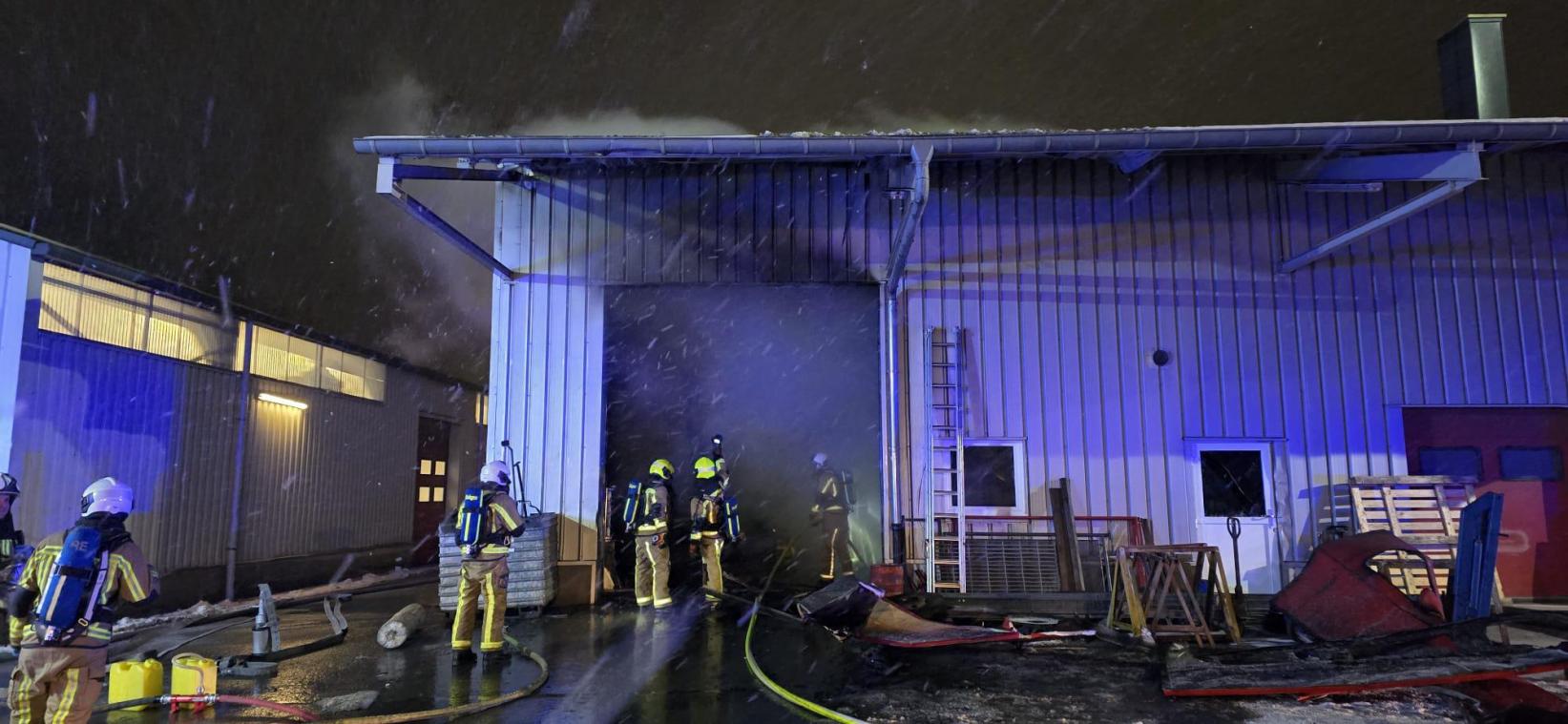 <p>Am Mittwochabend ist im Raerener Bauhof ein Brand ausgebrochen.</p>