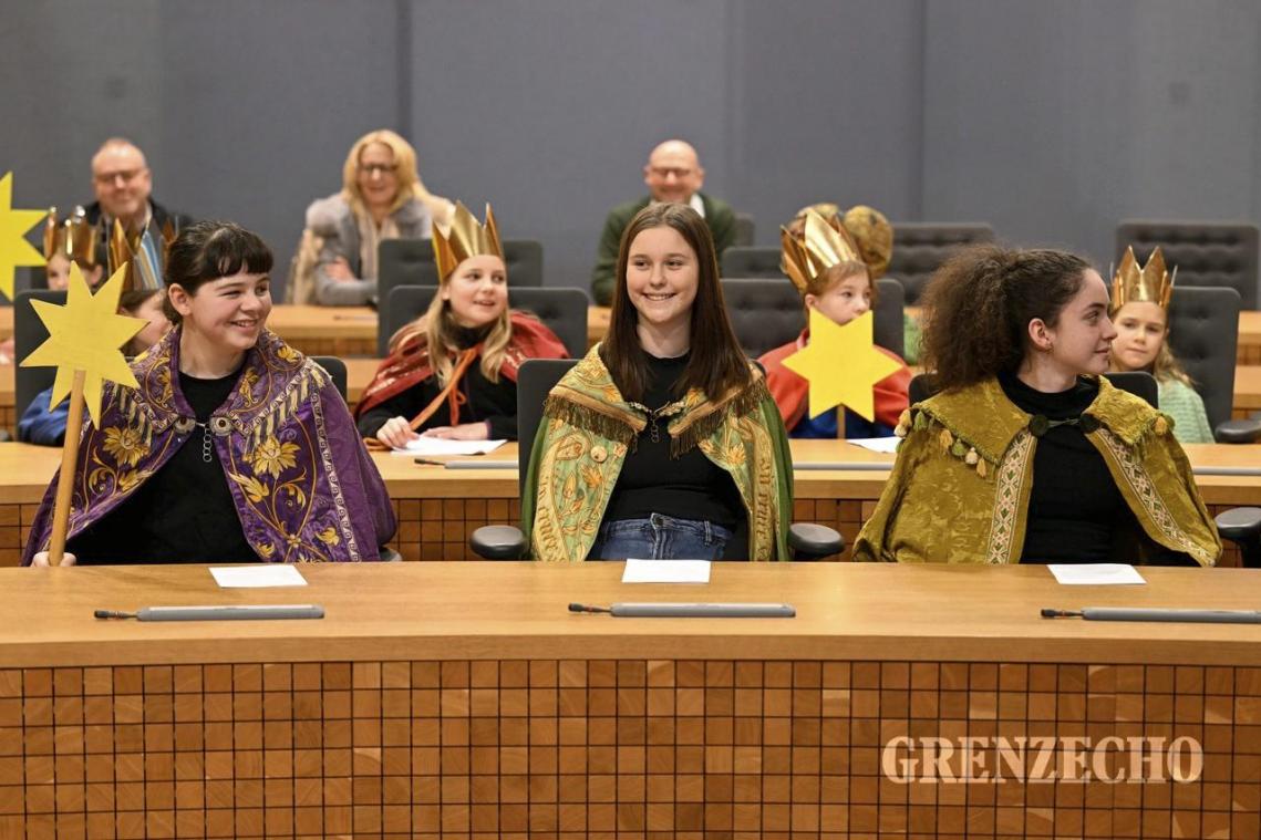 <p>Empfang der Sternsinger im Parlament der DG 2026</p>
