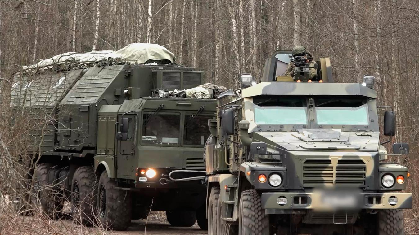 <p>Auf diesem vom Pressedienst des russischen Verteidigungsministeriums am 29. Dezember 2025 zur Verfügung gestellten Bild ist ein russisches Oreschnik-Raketensystem während eines Trainings an einem ungenannten Ort in Belarus zu sehen.</p>