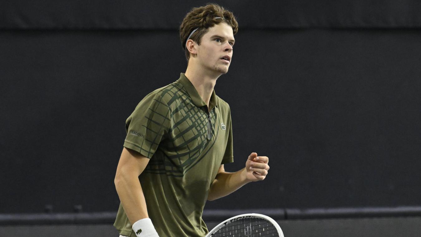 <p>Alexander Blockx hat das Challenger-Finale in Canberra erreicht.</p>