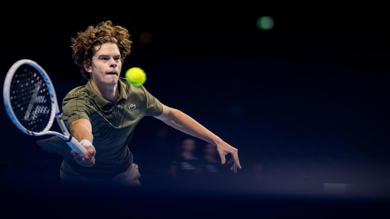 <p>Alexander Blockx in Aktion</p>