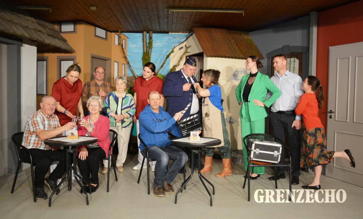 <p>Aufführung der Theatergruppe „Fröhliche Runde“ Maldingen</p>
