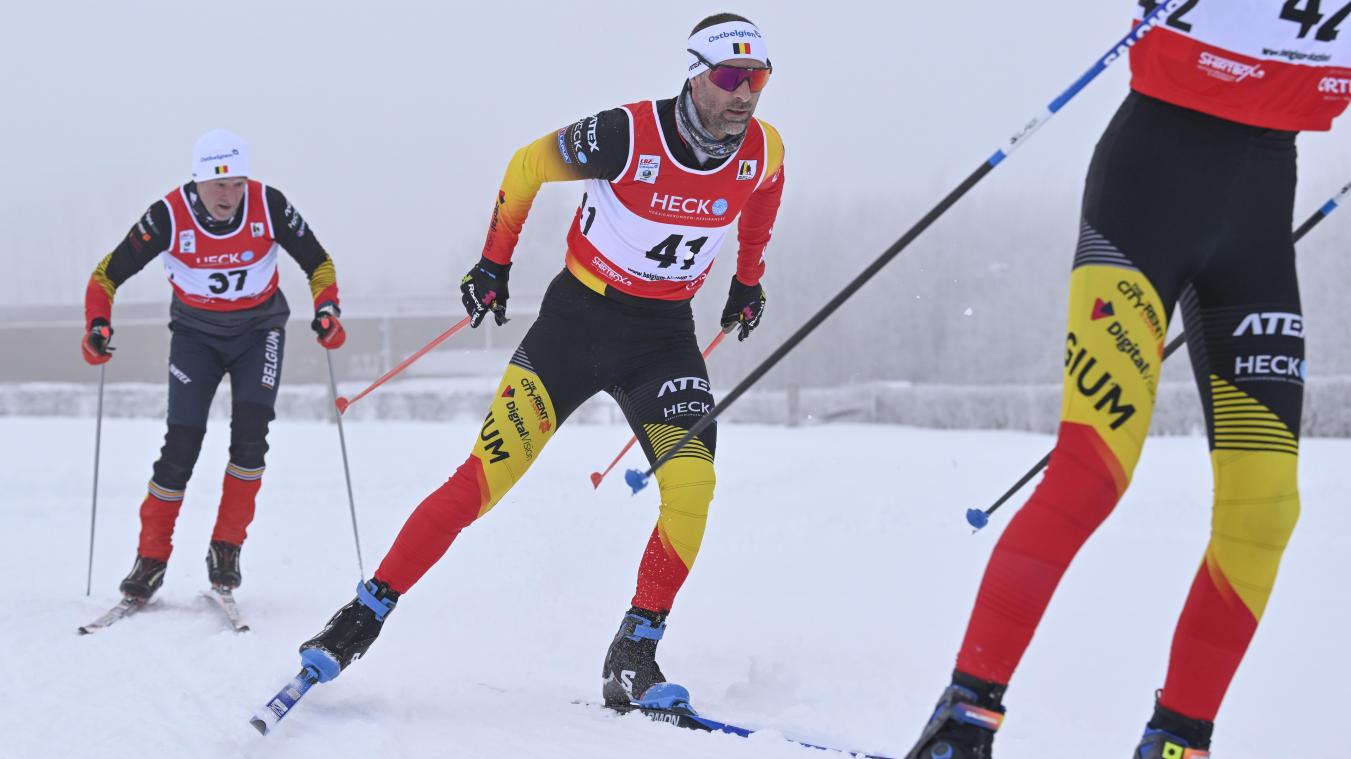 <p>Pascal Langer (Mitte) setzte sich gegen Titelverteidiger Stephan Langer (links) durch.</p>