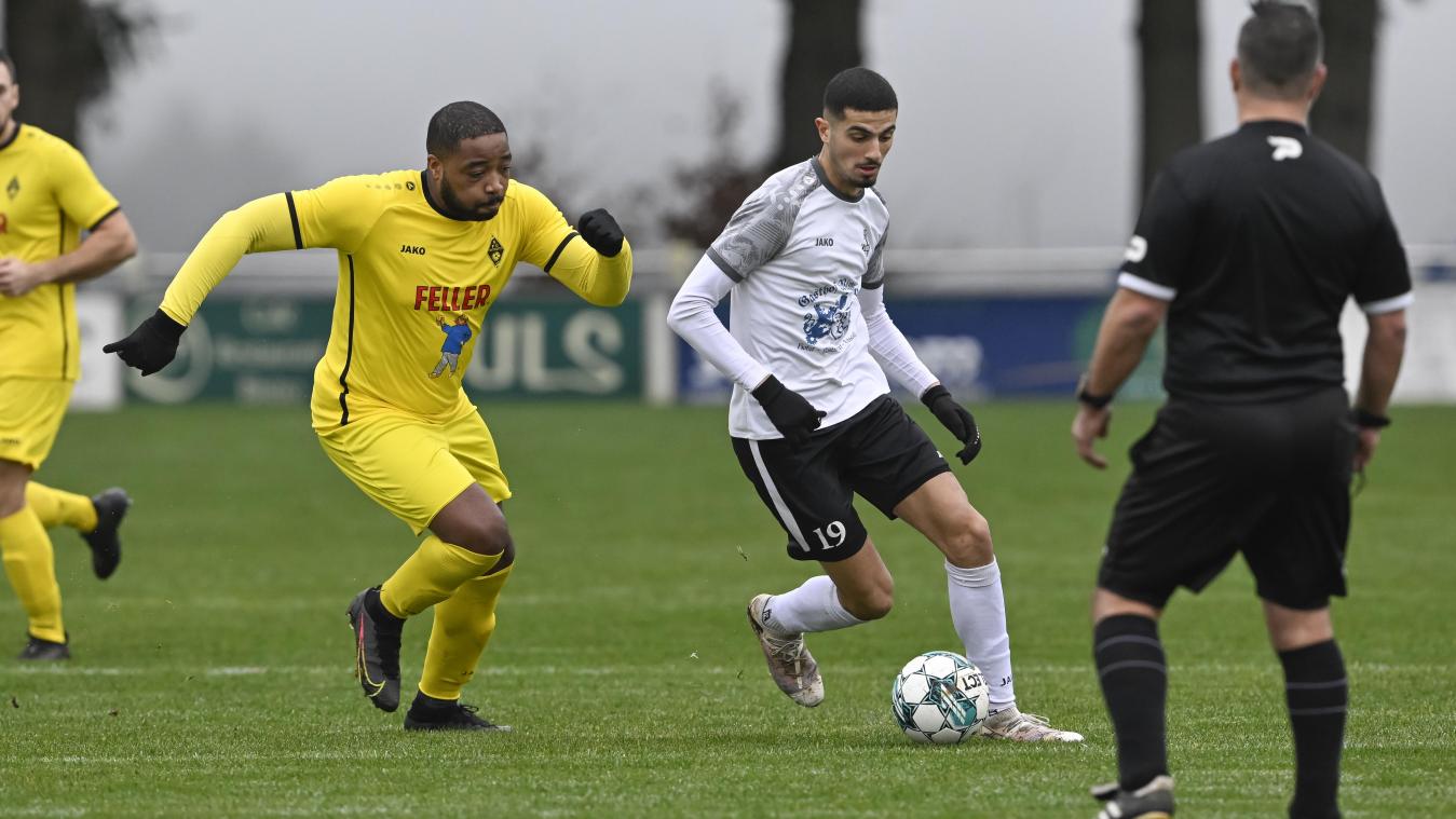 <p>Unter anderem Faysal Temsamani (am Ball) bleibt in St.Vith.</p>