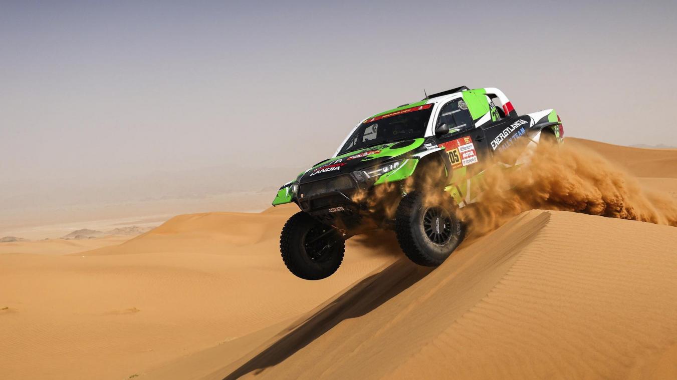 <p>Rallye Dakar: Eryk Goczal gewinnt turbulente Etappe – Roma übernimmt Führung</p>