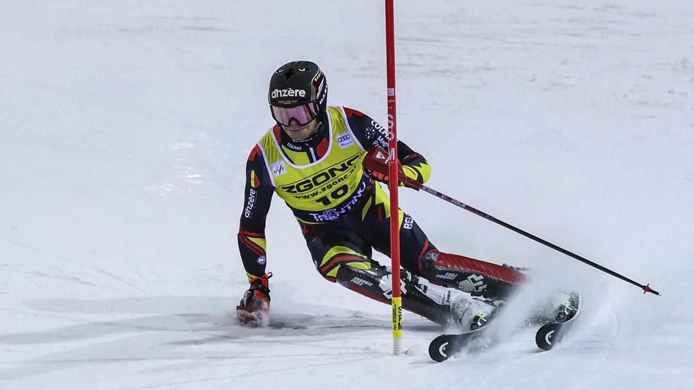 <p>Belgier in Olympia-Form: Armand Marchant triumphiert im Slalom von Crans-Montana</p>
