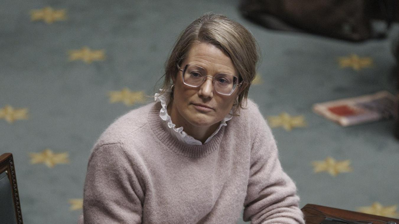 <p>Föderalministerin Anneleen Van Bossuyt</p>