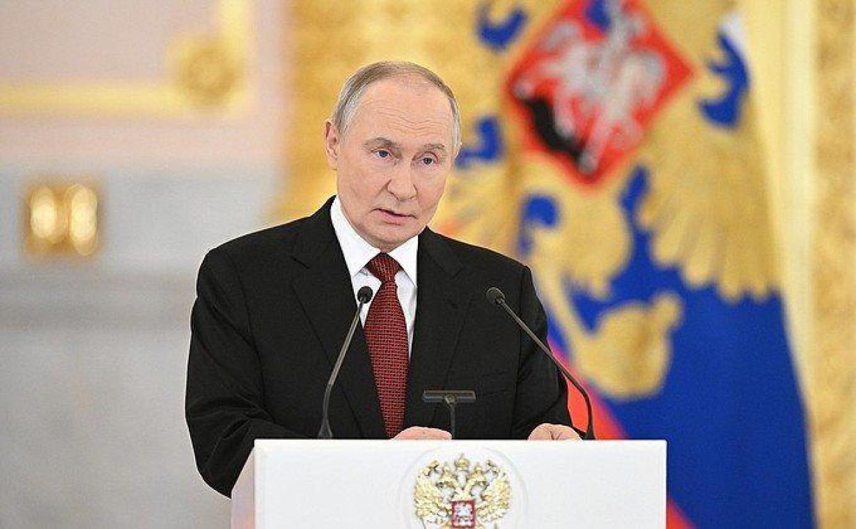 <p>Russlands Präsident Wladimir Putin</p>