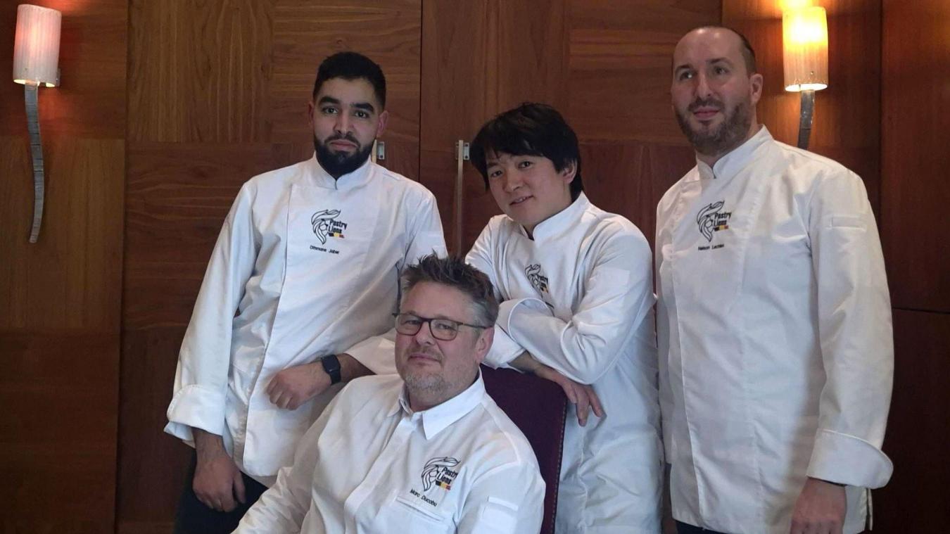 <p>Belgian Pastry Lions</p>