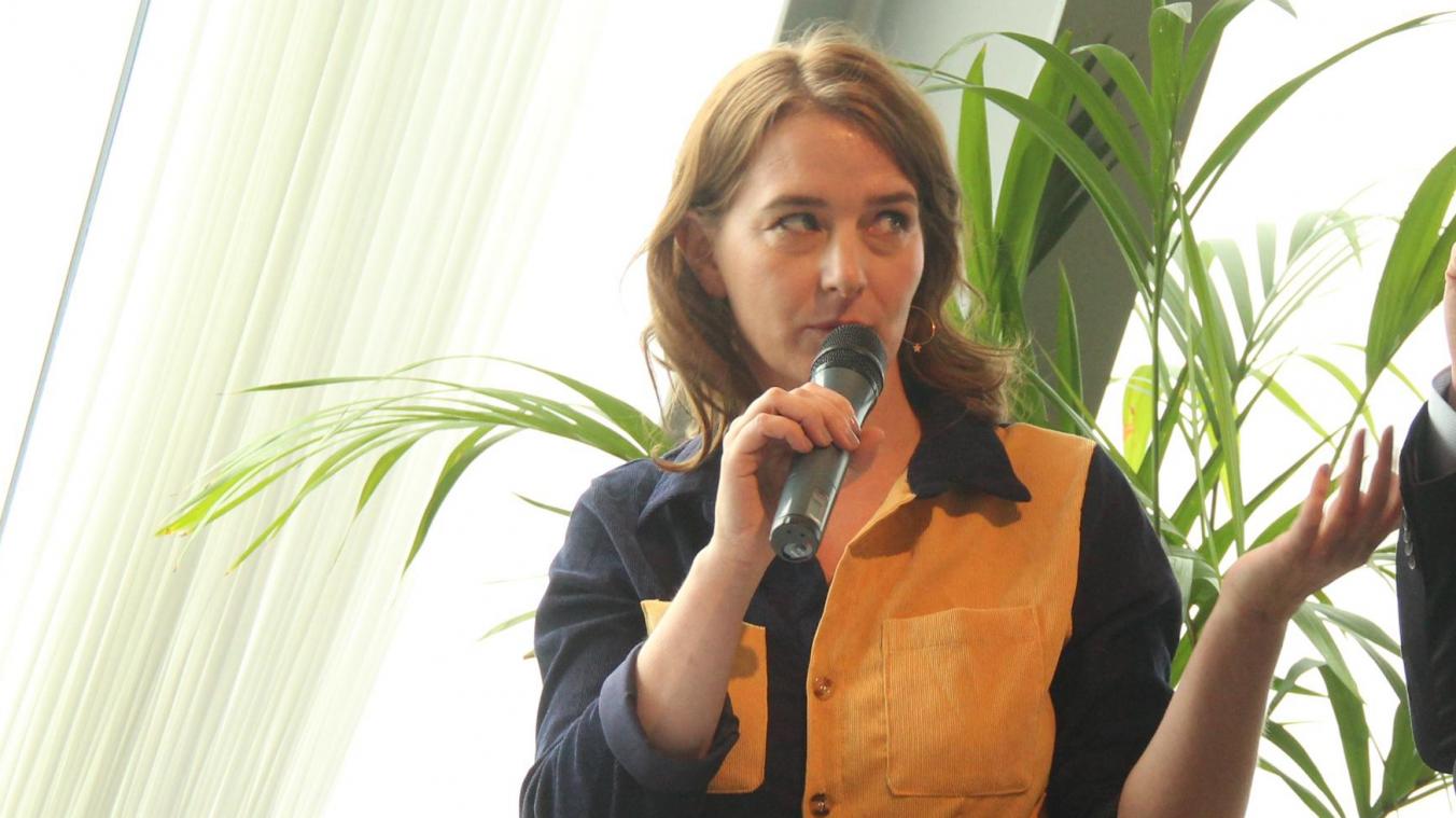 <p>Regisseurin Anke Blondé</p>