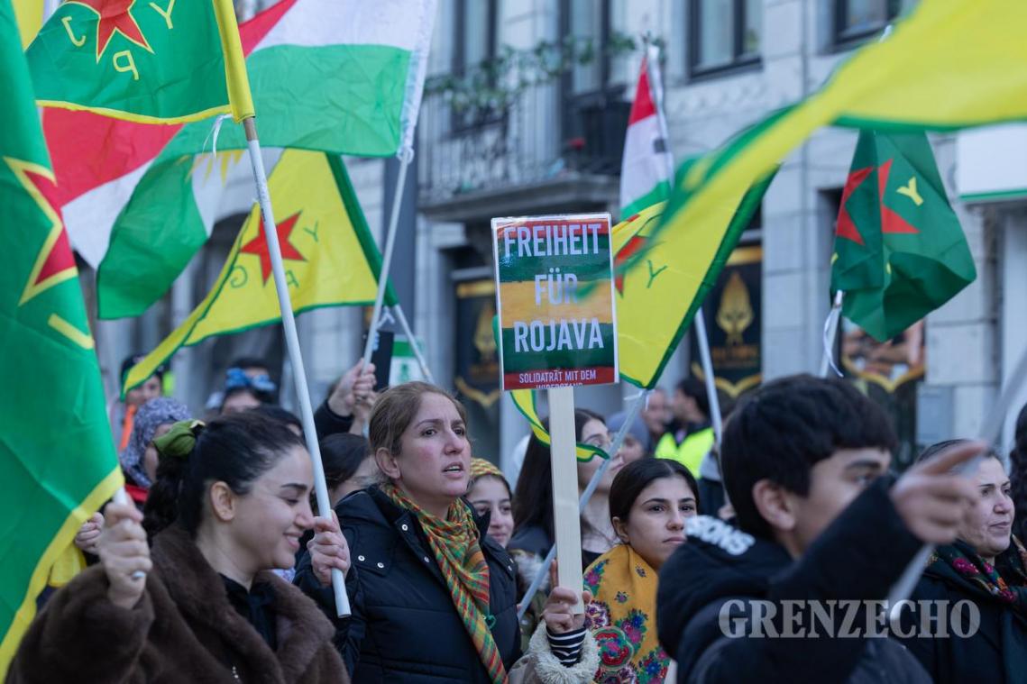 <p>Friedensdemo in Eupen</p>
