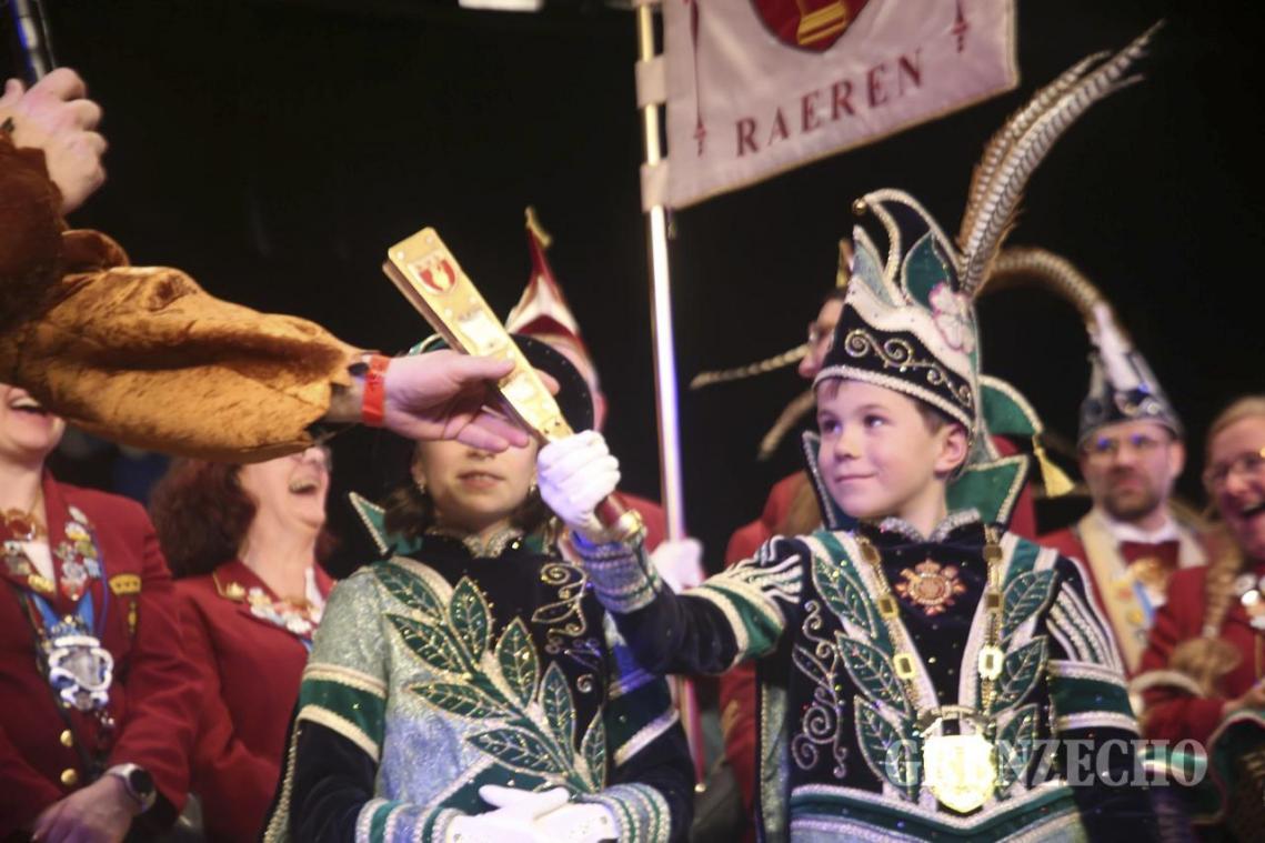 <p>Kinderprinzenproklamation in Raeren</p>
