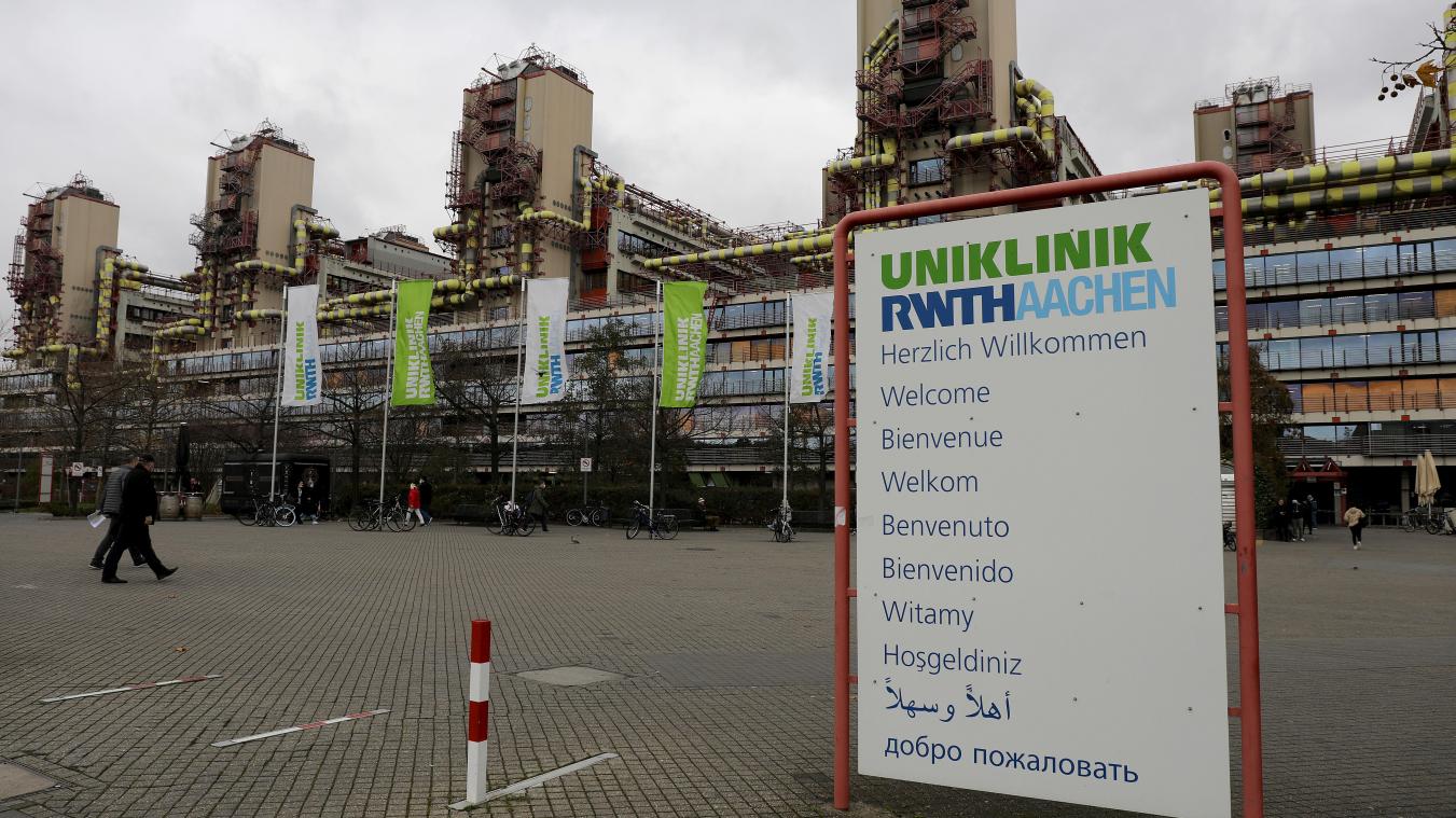 <p>Ein Blick von außen auf die Uniklinik Aachen</p>